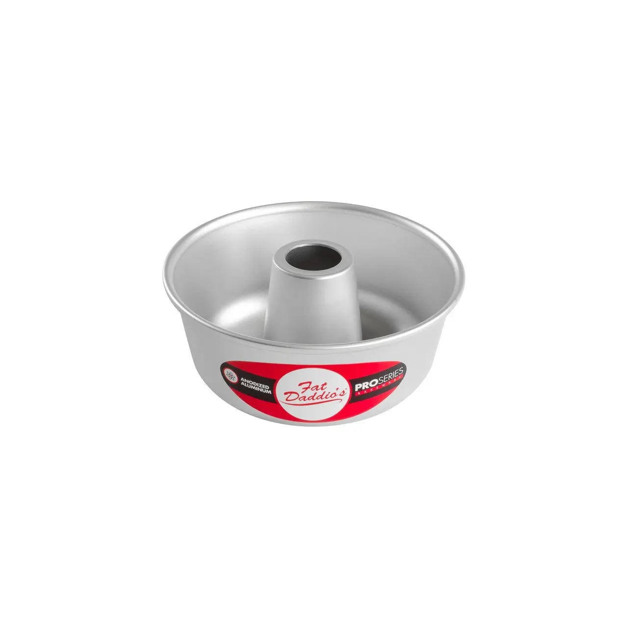 Fat Daddio's RMP-5 Anodized Aluminum Ring Mold Pan, 5 x 2 1/4 inch, Silver
