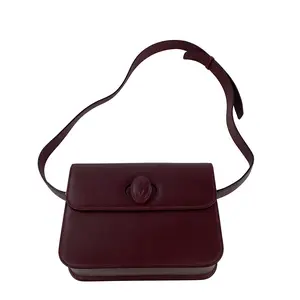 Pre-owned Cartier Leather Crossbody Bags Must De Cartie E2306109