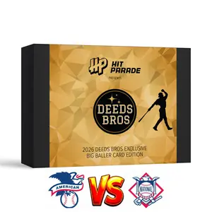 (AL-NL) Baseball Battle Card Break - 2026 Hit Parade DeedsBros Autographed Baseball Baller Card Break. 1 Box per Break. Pick your own team(s)