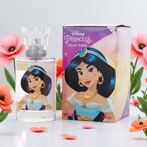 Disney Princess Jasmine Eau de Toilette EDT Spray 3.4 oz 100 mL Fragrance for Girls Enchanting Disney Princess Scent Perfect for Everyday Use
