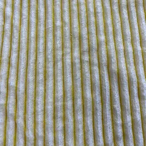 New striped flannel fabric for autumn and winter clothing, home decor, and toys