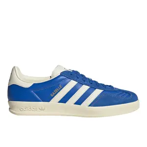 adidas Mens Gazelle Indoor Lace Up Sneakers Shoes Casual - Blue