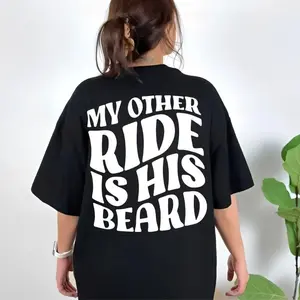 My Other Ride Is His Beard T-shirt, ver2