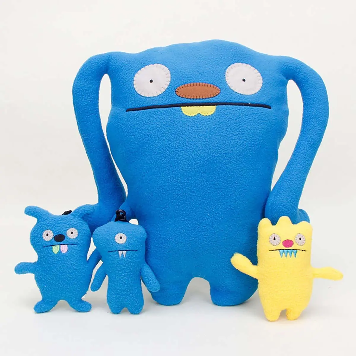 Ugly Dolls Soft Plush 30cm Toys,10cm Uglydoll Plush Keychain Pendant ,Cute Funny Stuffed Animal Trinkets ,Personal Decoration