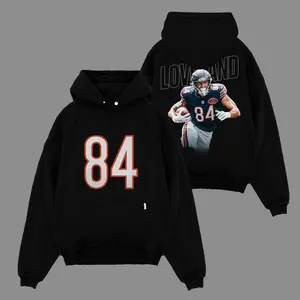 [X-26] Colston Loveland 84 #2 Graphic Premium Cotton Hoodie Sweatshirt T-Shirt For Da Bears, Bears Down Football Fans Apparel, Football Streetwear Tee, Gift For Football Fan Graphic Tee