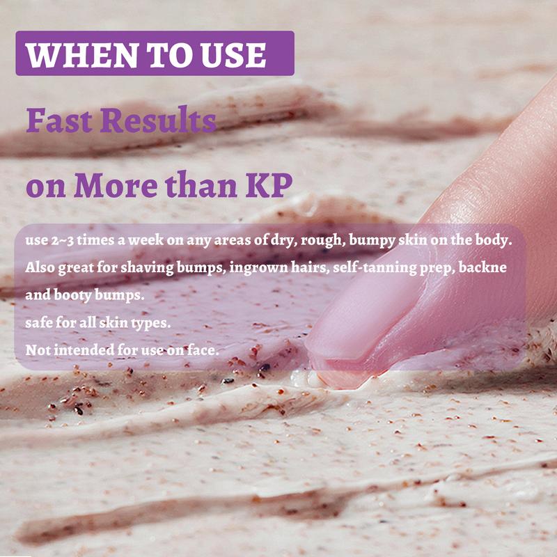 Puolern 10% AHA & BHA Body Scrub - Fight Acne, Keratosis Pilaris, Fade Dark Spots, Nourish Skin Blend Body Care