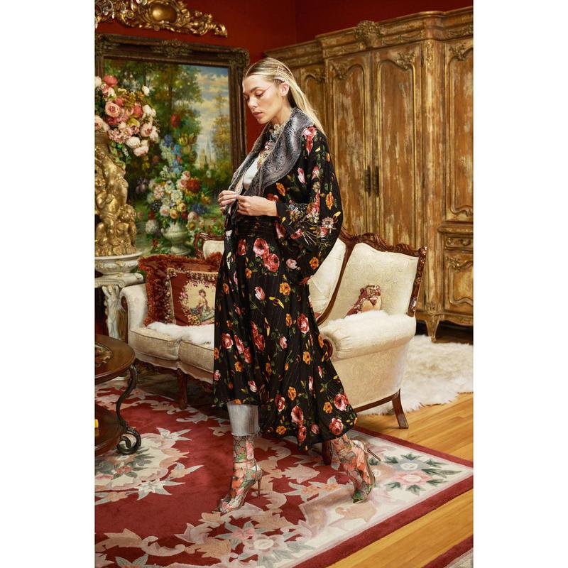 Charlene Princess Of Monaco Kimono Dress