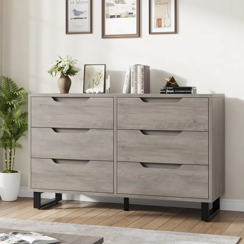 dress shirt for women Namesake Brimsley Tambour 6-Drawer Assembled Dresser (46