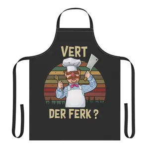 Vert Der Ferk Swedish Chef Retro Vintage Apron, Vert Der Ferk Apron, Swedish Chef