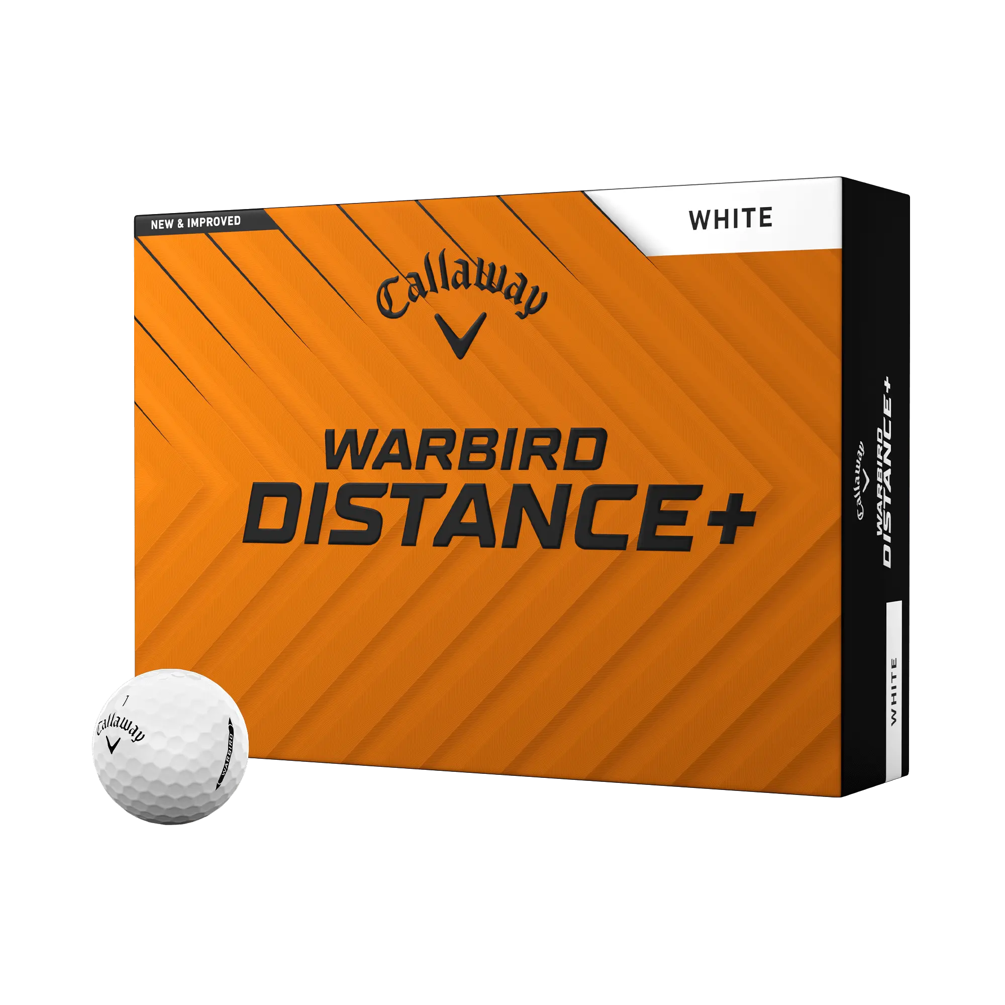 Callaway Golf Warbird Distance+ Golf Balls in White Callaway Golf Warbird Distance+ Golf Balls in White