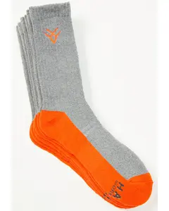 Men's Steel Toe Crew Socks - 3 Pack