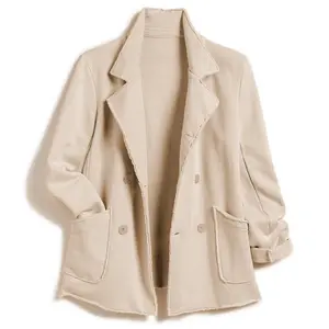 Classic Trench Coats for Women Double Breasted Belfast Fleece Peacoat Jackets Fall Winter Coat Casual Long Sleeve Basic Outerwear rock star puffer jacket peacoat trench coat