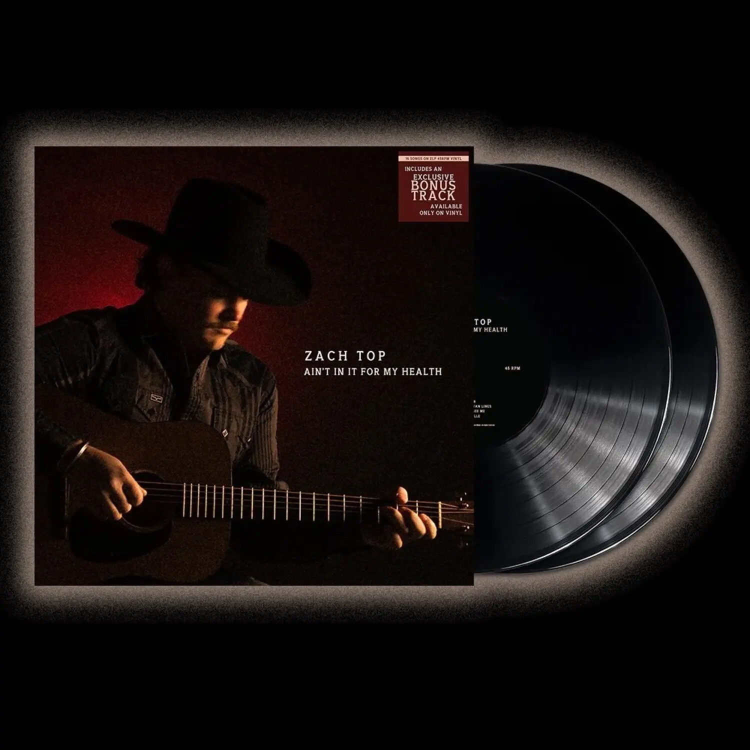 Zach Top - Ain't In It For My Health  [VINYL RECORD - LP] Bonus Track