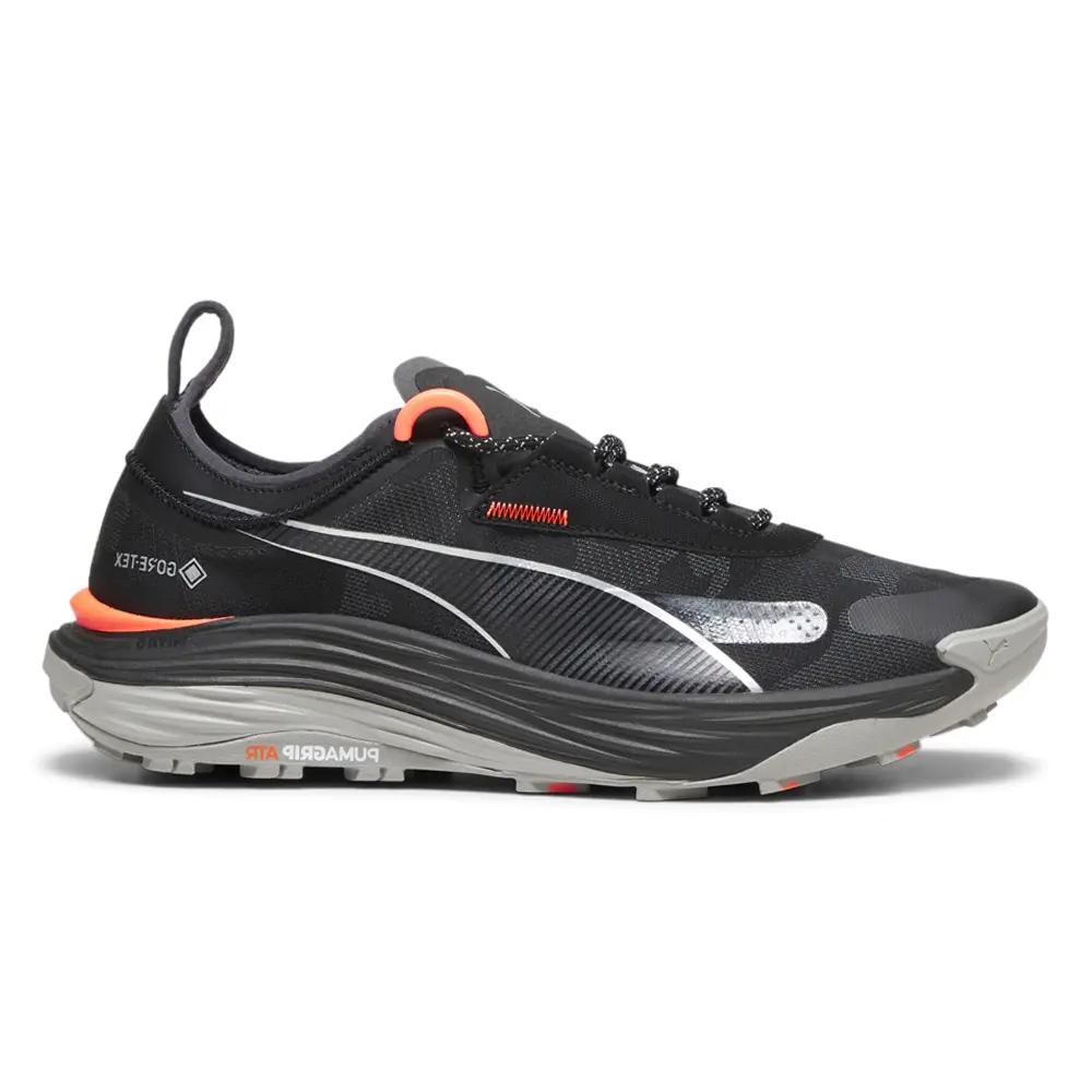 PUMA Mens Voyage Nitro 3 Gtx Trail Trail Running Sneakers Shoes - Black