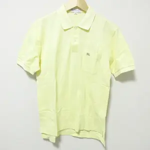 Pre-owned BURBERRY Cotton Small Leather Goods Burberrys Piqué T shirt