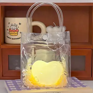 Cartoon Heart Night Light, Valentine's Day Gift, Creative Bedroom Bedside Lamp, Romantic Decor Atmosphere Light, Table Decoration