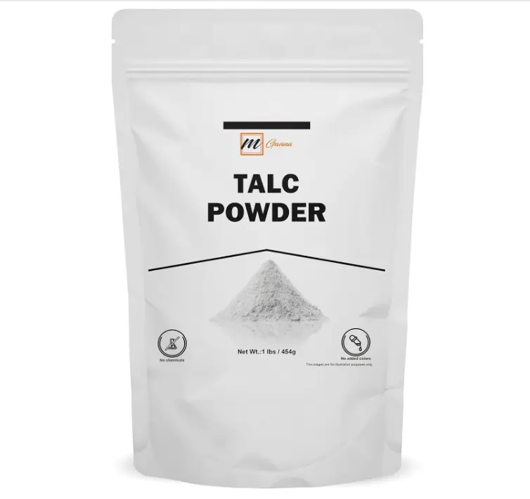 100% Natural Talc Powder for Facial Make-up, Cosmetic Formulations, and Other Industrial Application 1 LBS / 454 GMS
