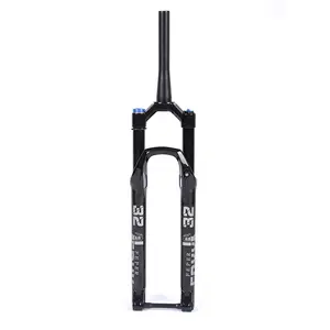 EPXX MTB Air Suspension Fork, 29" 100mm Travel, 15x110mm Thru-Axle, Tapered Steerer, Remote Lockout, Black, with Axle