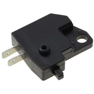 LEFT Side Brake Switch for 50cc 70cc 90cc 110cc 125cc 150cc 200cc 250cc 300cc ATV Dirt Bike Moped Scooter Pit Bike Go Kart Dune Buggy Motorcycle, Black