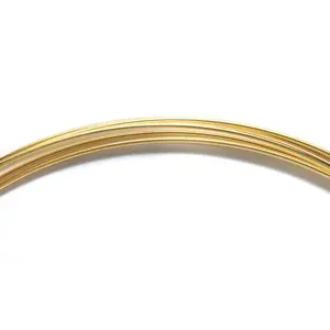 4MW852-H: Xtra Heavy Mem Wire Necklace Gold 5 Coil - Package