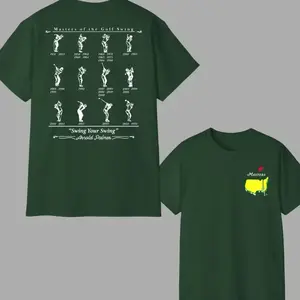 2026 Masters Golf Swing T-Shirt, Masters Golf Swing Tee For Men, Masters Golf Swing Shirt Gift for Him, Breathable Fabric, Must-Have Tee.