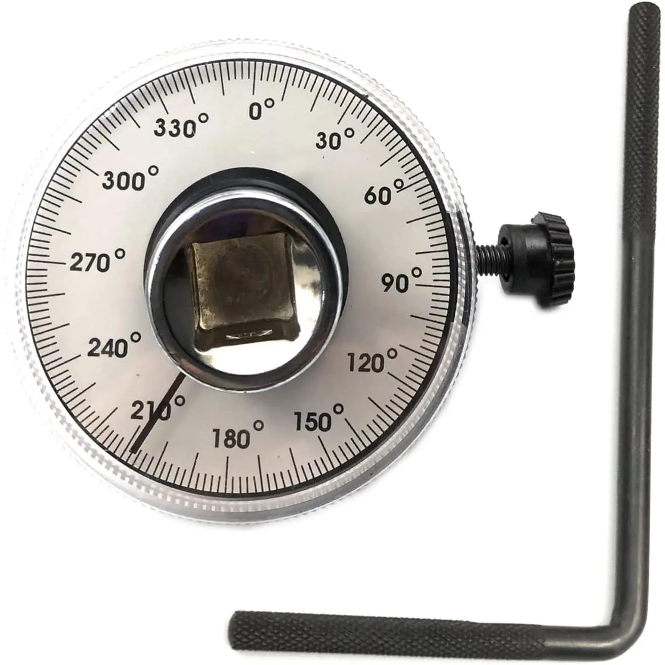 Torque Wrench, Rotation 360 degree 1/2" Drive Torque Angle Gauge Meter Rotation Measure Tool Wrench N+
