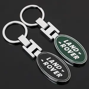 Land Rover Range Rover Evoque Velar Defender Discovery Freelander L319 Car Keychain, Metal Emblem Style Keyring, Durable & Stylish Design