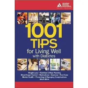 USED-1001 Tips for Living Well with Diabetes by American Diabetes Association (Paperback)