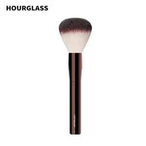 Hourglass No.1 Round Head Powder Brush Soft Skin-friendly Fiber Hair Fashion Design Single Face Makeup Brush for Precise Application