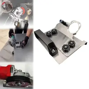 Stainless Steel 100-Type Back Beveling Cutter with Support, Portable Power Tool Accessory for Tile Cutting