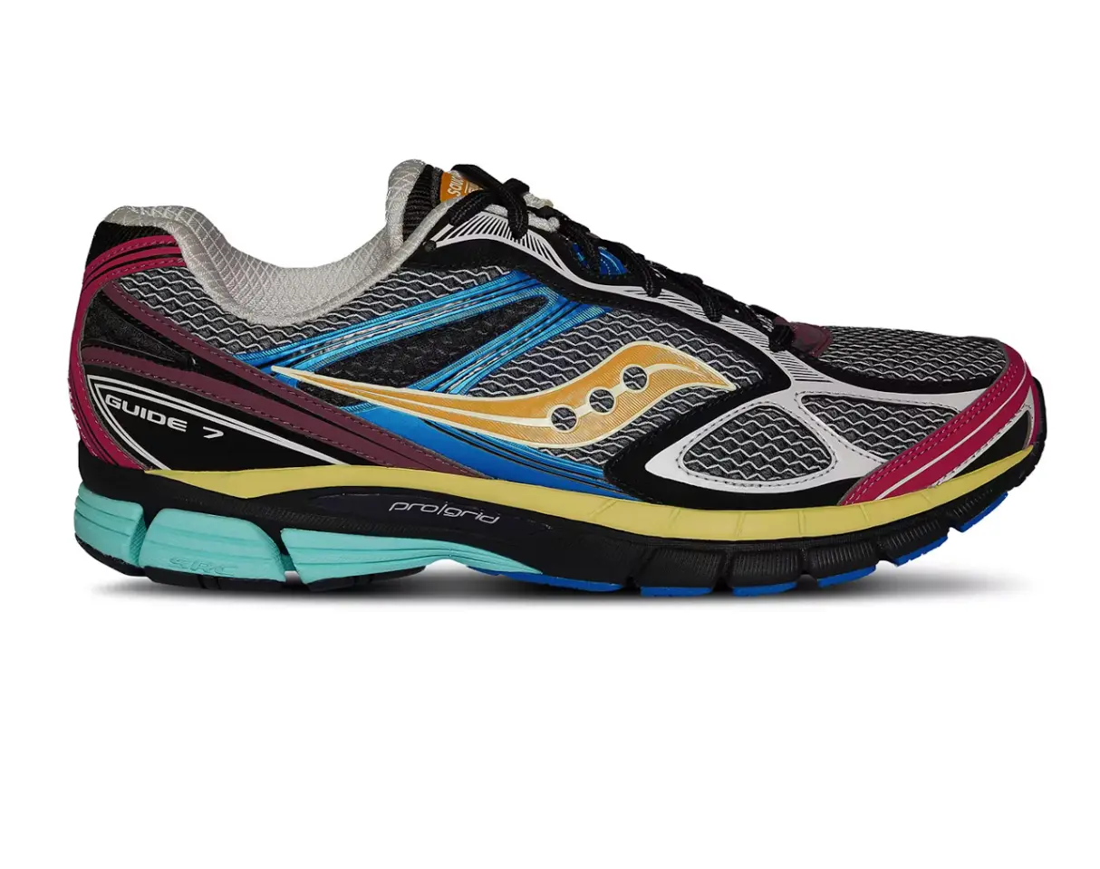 Saucony Guide 7 Black Multi Saucony Guide 7 Black Multi