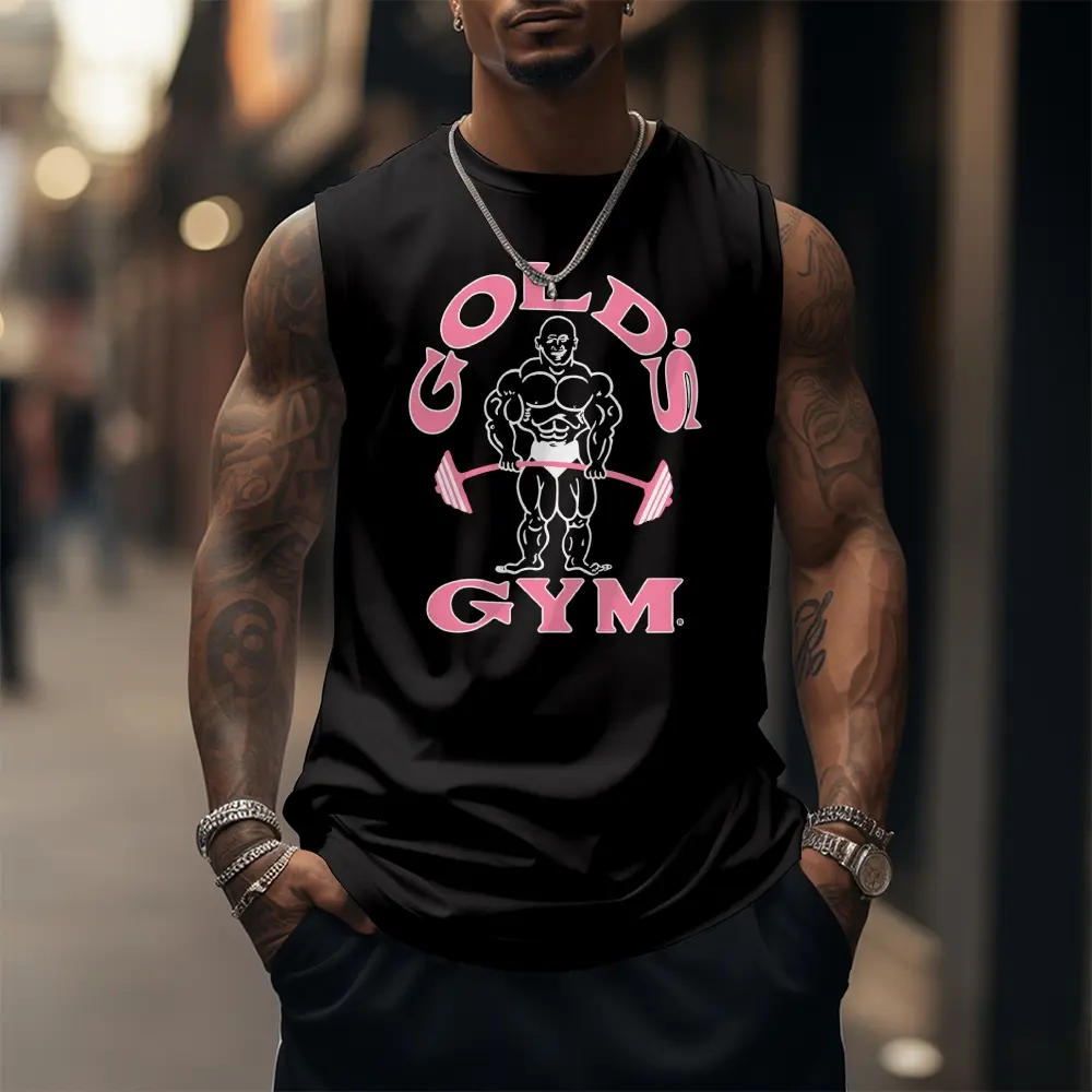 [Viral]  90s Graphic Sleeveless Tank Tops Men Vest Streetwear Outfits Men Vacation Outfits Sleeveless Shirt