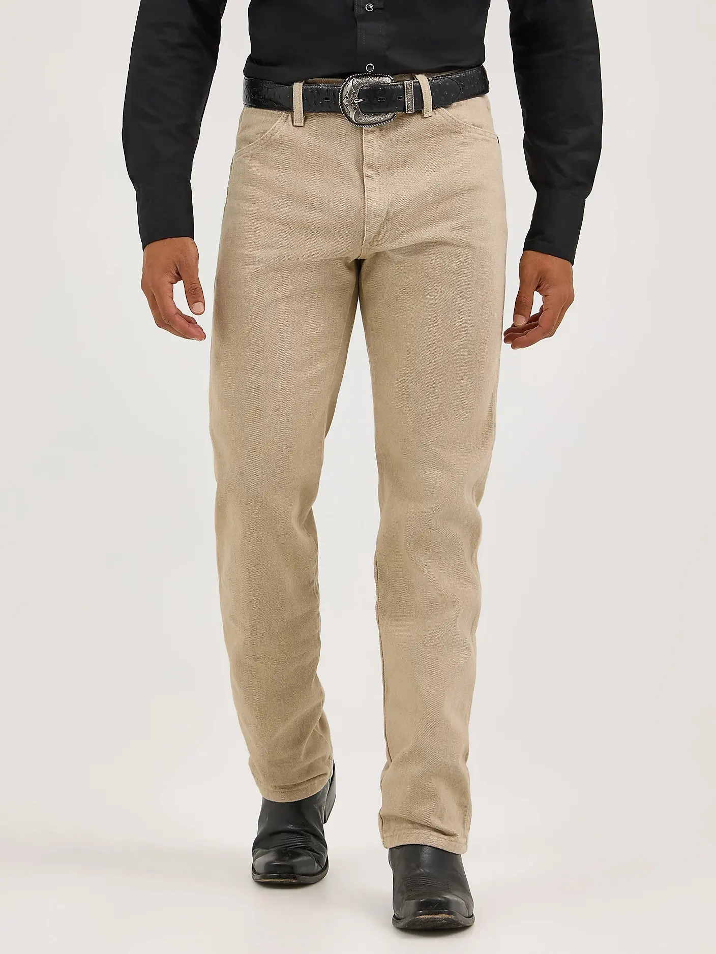 Wangler Cowboy Cut Original Fit Jean - Color: Prewashed Tan
