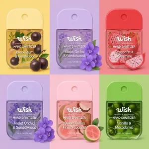 1.2oz Liquid Hand Sanitizer Spray - Effective Germ Protection for Daily Use And Outdoors and Travel Moisturizing Hydrating ilia topuria