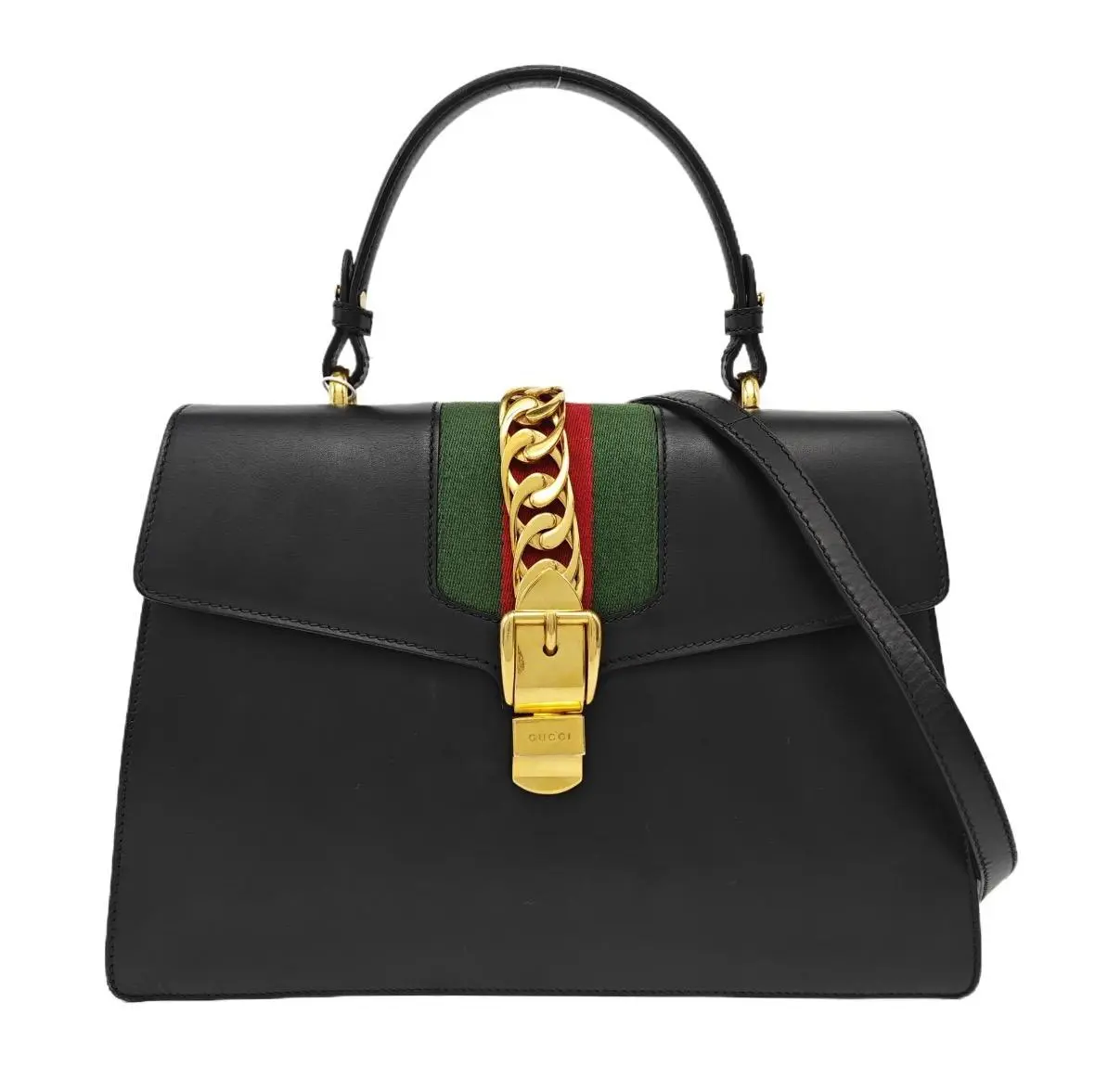 Pre-owned GUCCI Sylvie Medium Top Handle Bag medium size