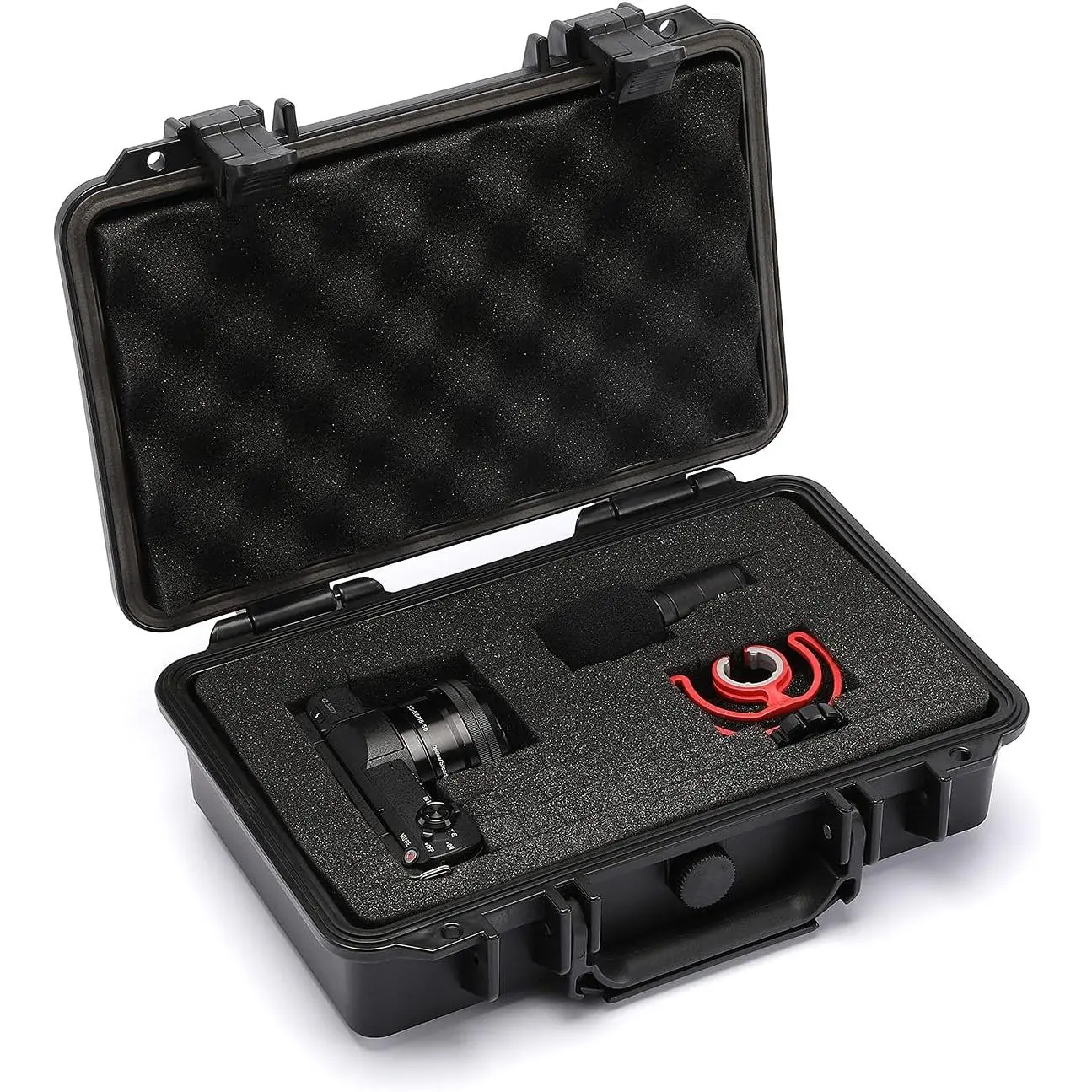 11.5" Tool Space Waterproof Explosion-Proof Tool Box with Shockproof Sponge, IP67 Waterproof Grade