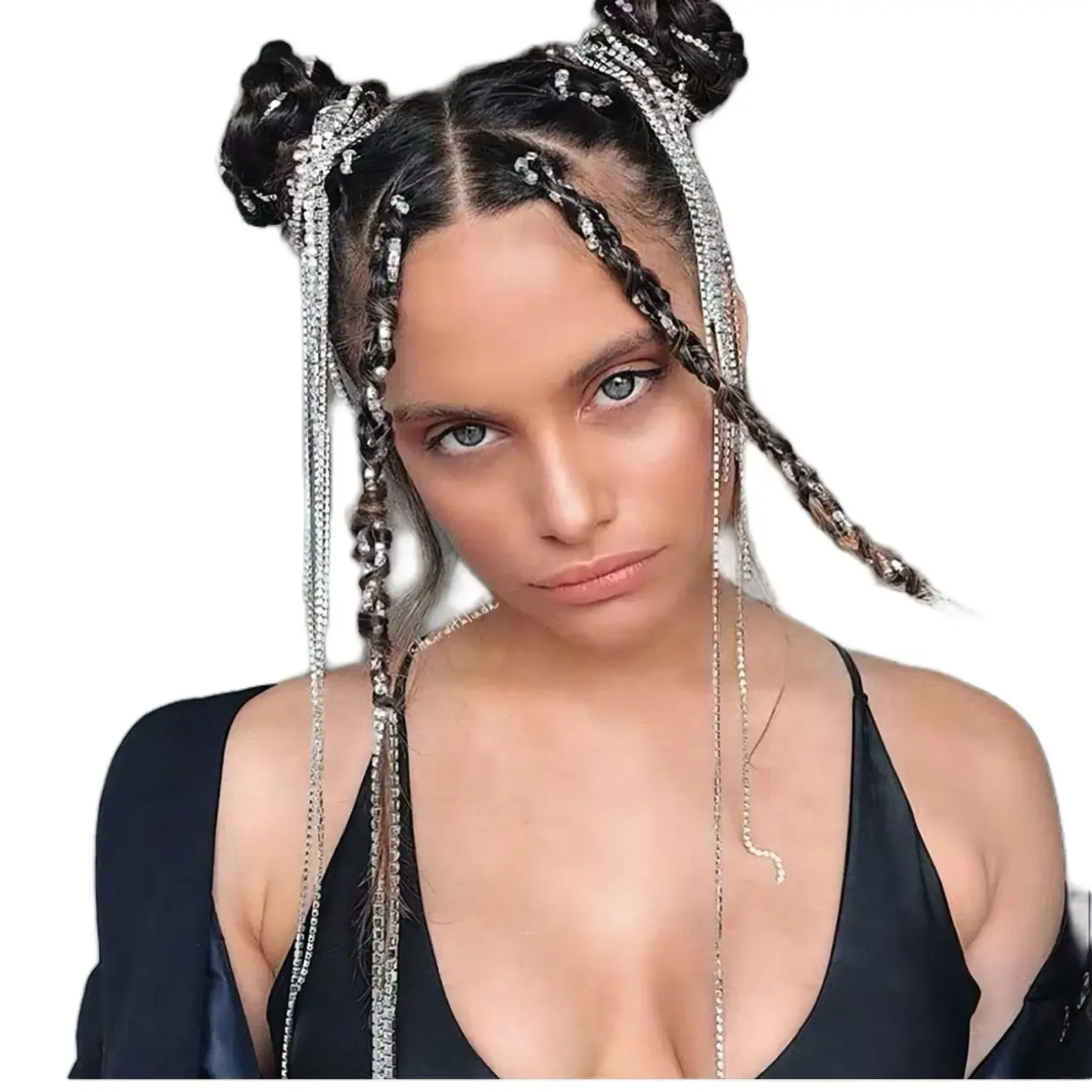 Hair Gems and tassels