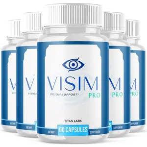 (5 Pack) Visim Pro Support Healthy Eye Vision & Function VisimPro 300 Capsules