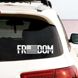 Freedom American Flag USA Vinyl Car Decal