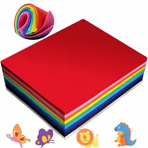 60pcs Eva Colorful Foam Paper, Soft Durable Material, No Creases, Ideal for DIY Crafts, A4 Size, Perfect for Scrapbooking Projects