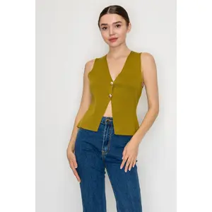 OLIVE GREEN VEST