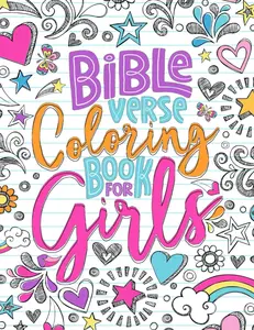 Bible Verse Coloring Book for Girls