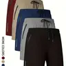 Men's Letter Print Drawstring Waist Shorts, Casual Comfy Breathable Pocket Shorts, Shorts for Men, Men's Bottoms for Daily Outdoor Wear, Mens Shorts, Gymclothes, Athletic Shorts for Men, Athleisure, Drawstring Shorts Set, Drawstring Basketball Shorts