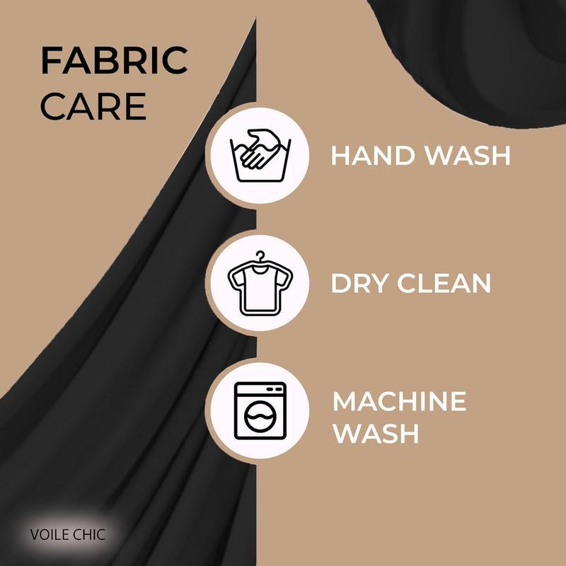 Voile Chic Instant Jersey Hijab – Pre-Sewn Slip-On, 75" x 23.5", Lightweight 95% Viscose 5% Lycra, All-Day Comfort, No Pins