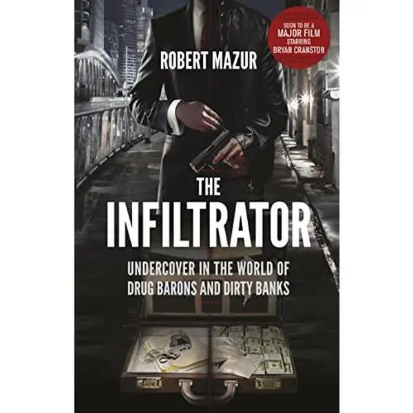 USED Book - The Infiltrator: Undercover in the World of Drug Barons and Dirty Banks by Robert Mazur (Paperback) - english