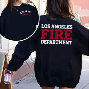 9 1 1 Tv Show Buckley Shirt – Firefighter Inspired Graphic Tee, Gift For 911 Fans, Buckley Sweatshirt, Unisex Hoodie, Unisex Sweater Pullover Tee