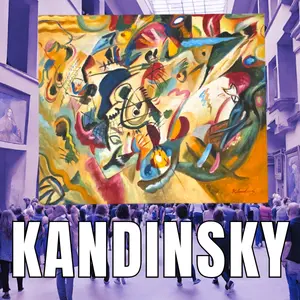 Exclusive Hand-Painted Reproduction: Kandinsky's "Composition VII" (1913) Collector's Edition
