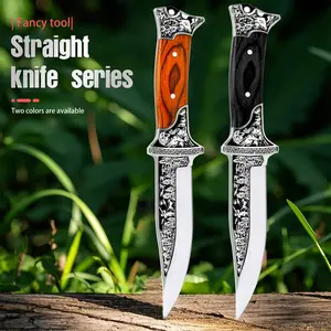 Chef's Knives, Ultra-Light Outdoor Chef Knives – Super Sharp, Ergonomic, Fast Cutting, with Sheath, Ideal for Kitchen, Camping, Hiking, BBQ, Perfect Gifts, Must-Haves for Men Well Designed Blades Titanium Alloy Blades Survival Supplies Survival Tools