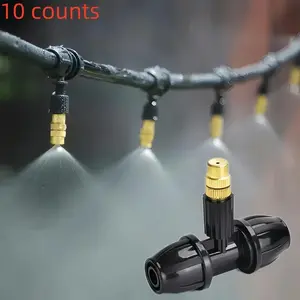 Automatic Watering System, Household Atomizing Nozzle, Plant Spraying Spray Dust Reduction Gardening Watering Timer Nozzle