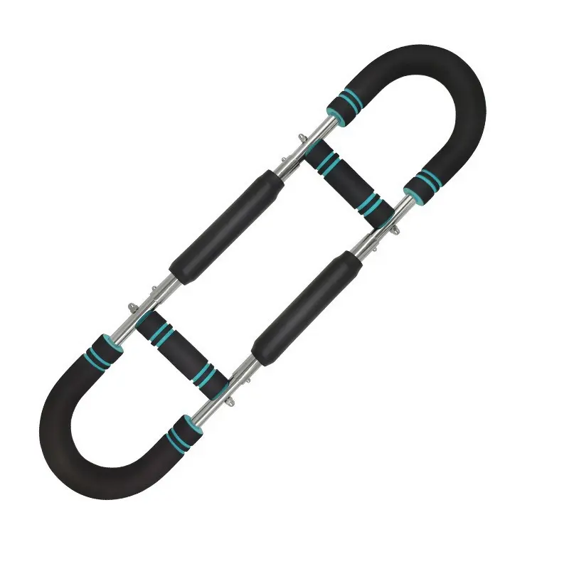 U-Shape Dual Bar Arm Trainer - Compact, Adjustable Hand Strengthener with Non-Slip Grip, Reinforced Spring Structure for Home Workouts